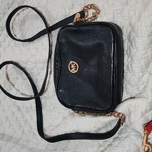 Black Michael Kors crossbody purse